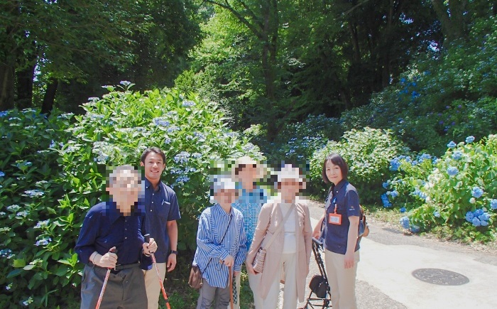 紫陽花観覧ツアー