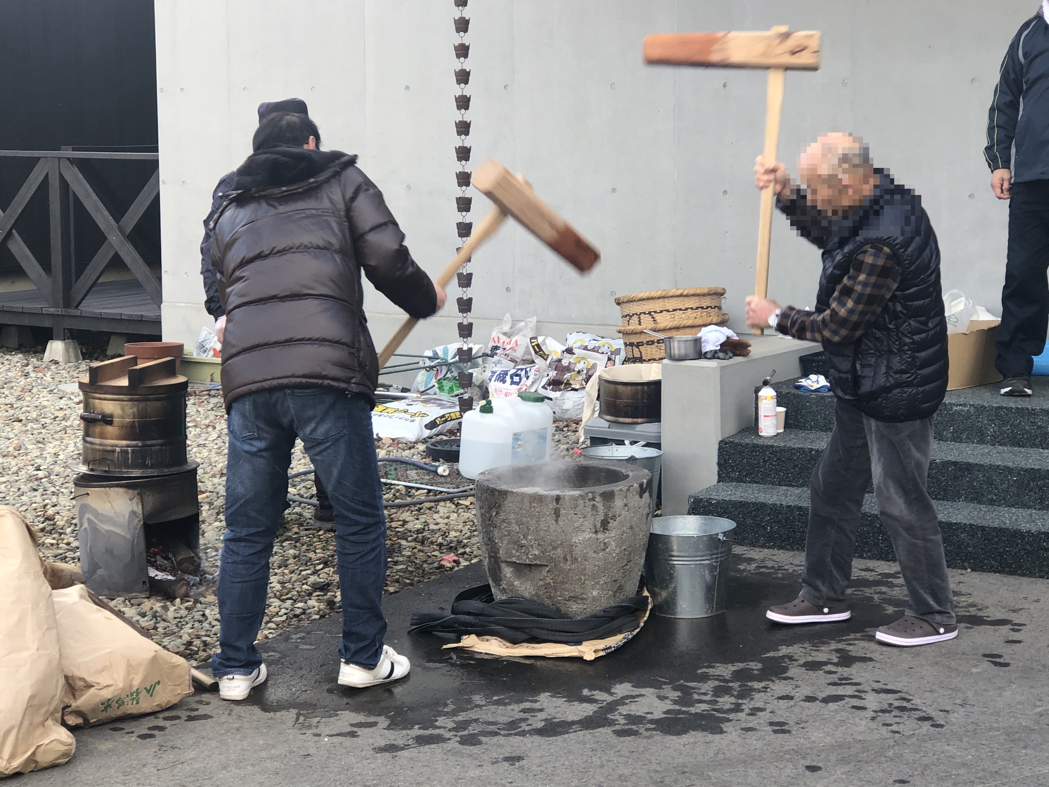 餅つき大会