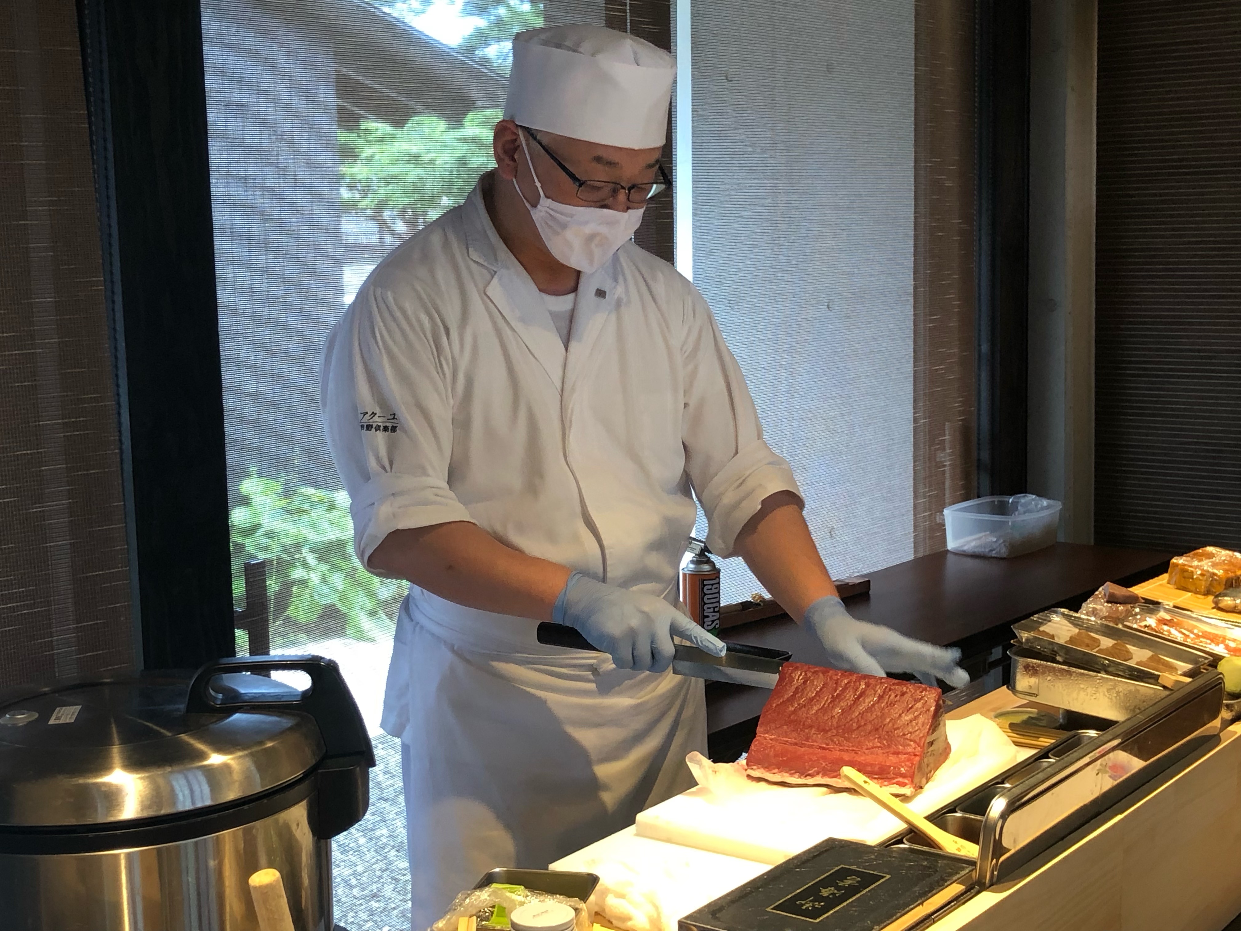 食のイベント（お寿司）