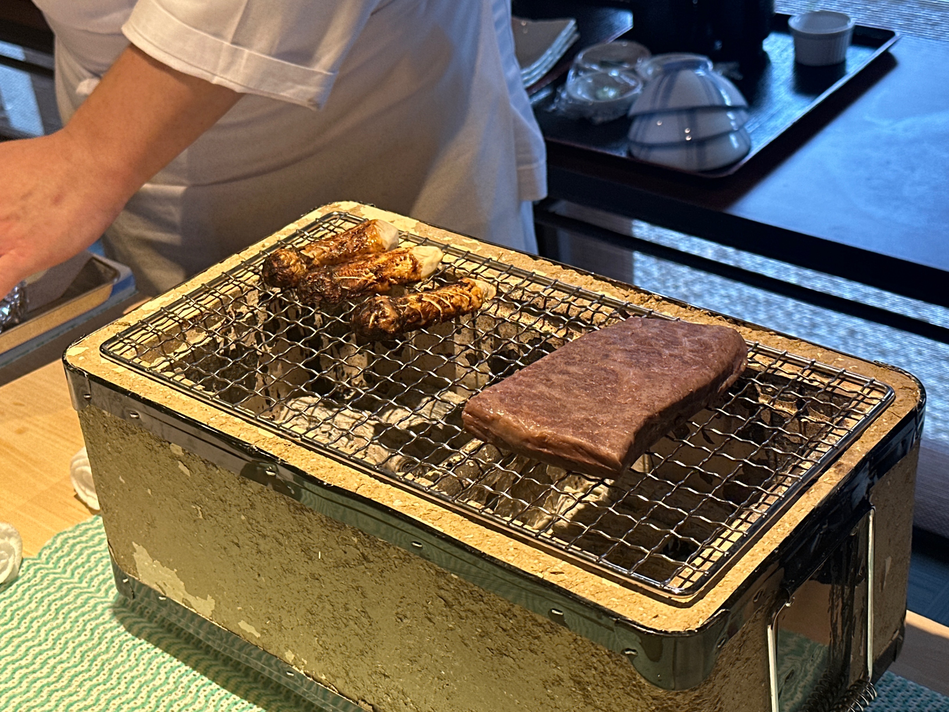 食のイベント（松茸づくし）