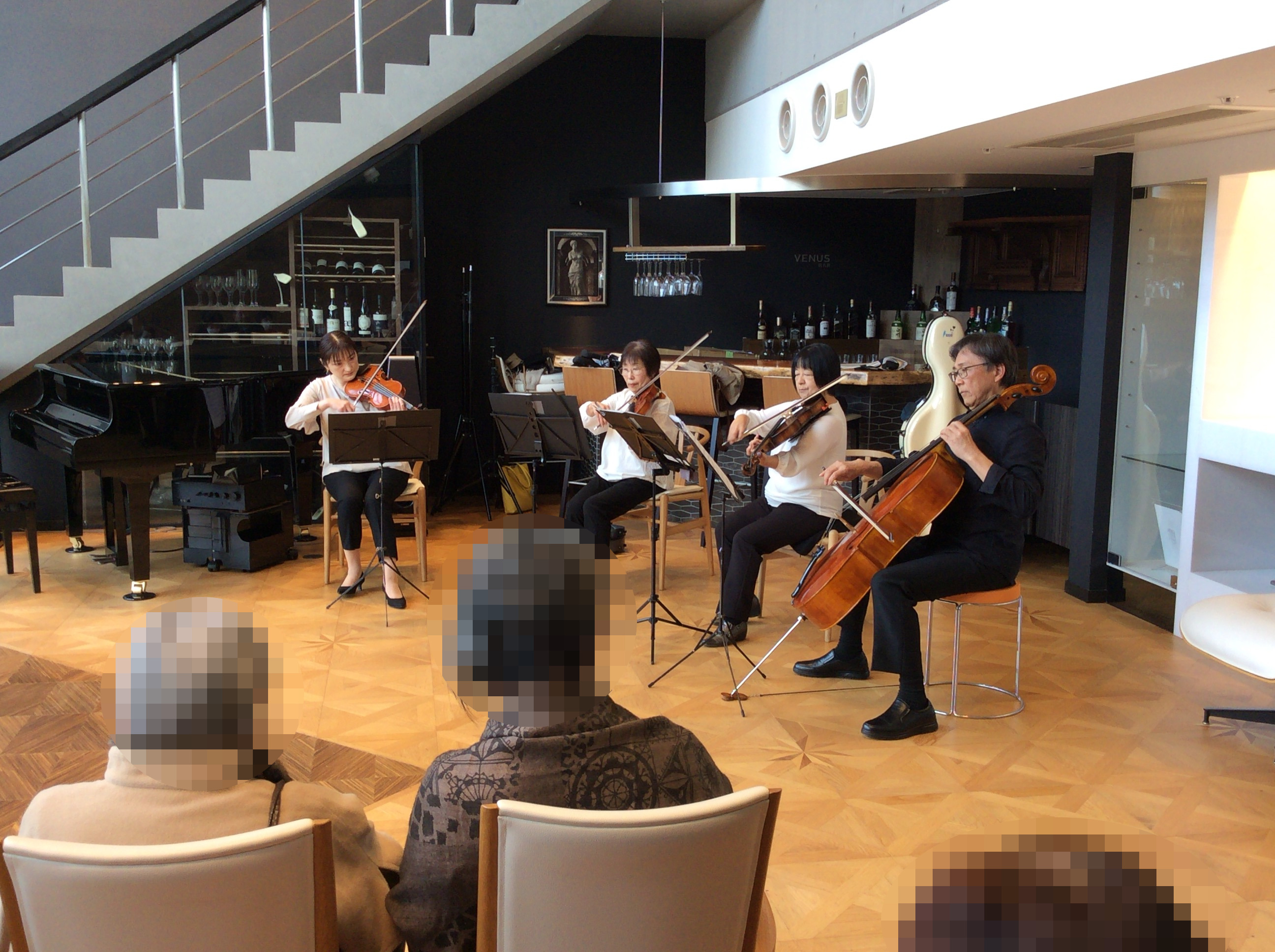 秋のコンサート　弦楽四重奏　ル・レクチェ